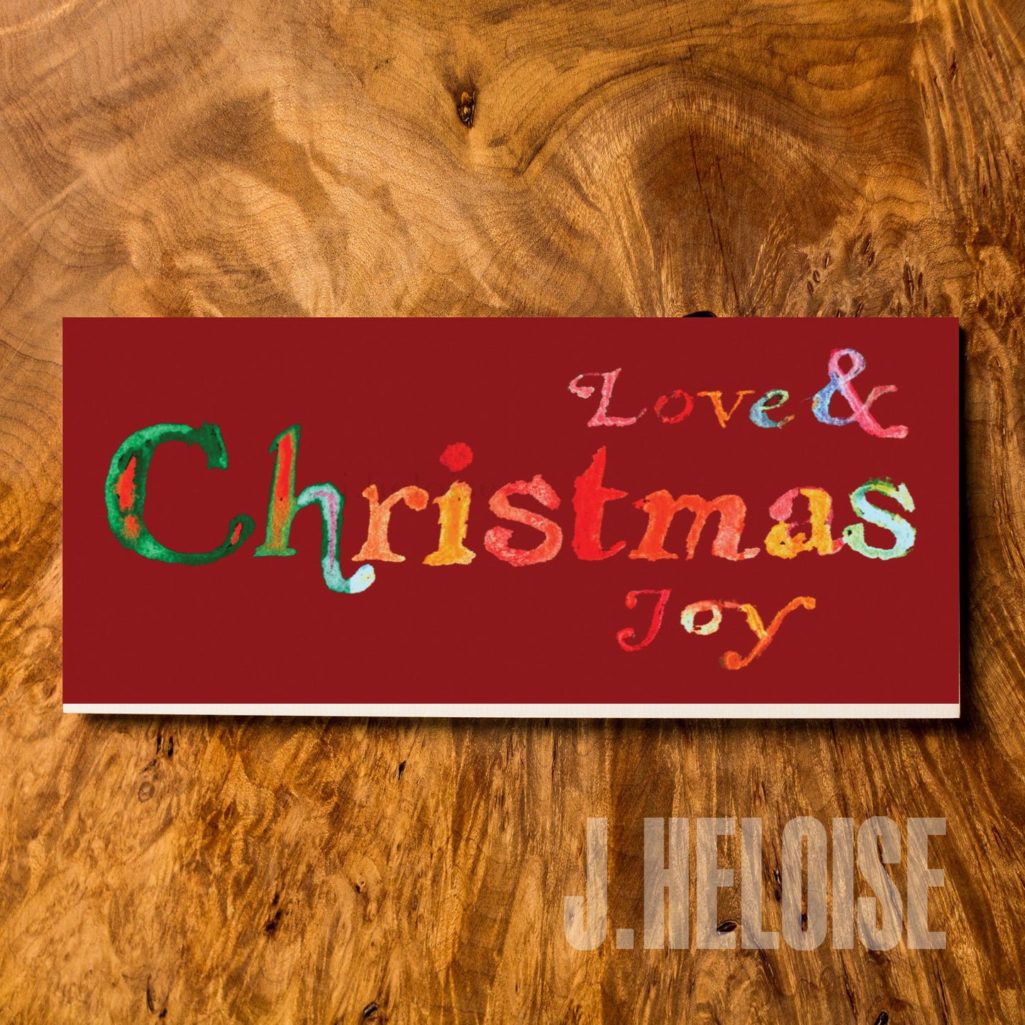 Greeting Card - Christmas Joy - J.Heloise